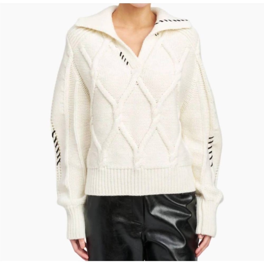 En Saison Lena collared sweater